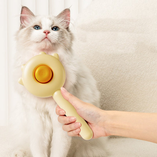 Pet Hair Removal Massage Comb for Cats & Dogs
