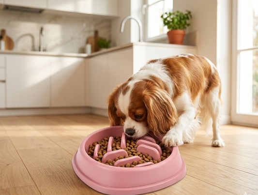 Petora Slow Feeder Bowl for Dogs & Cats | Anti-Choking Interactive Food Bowl