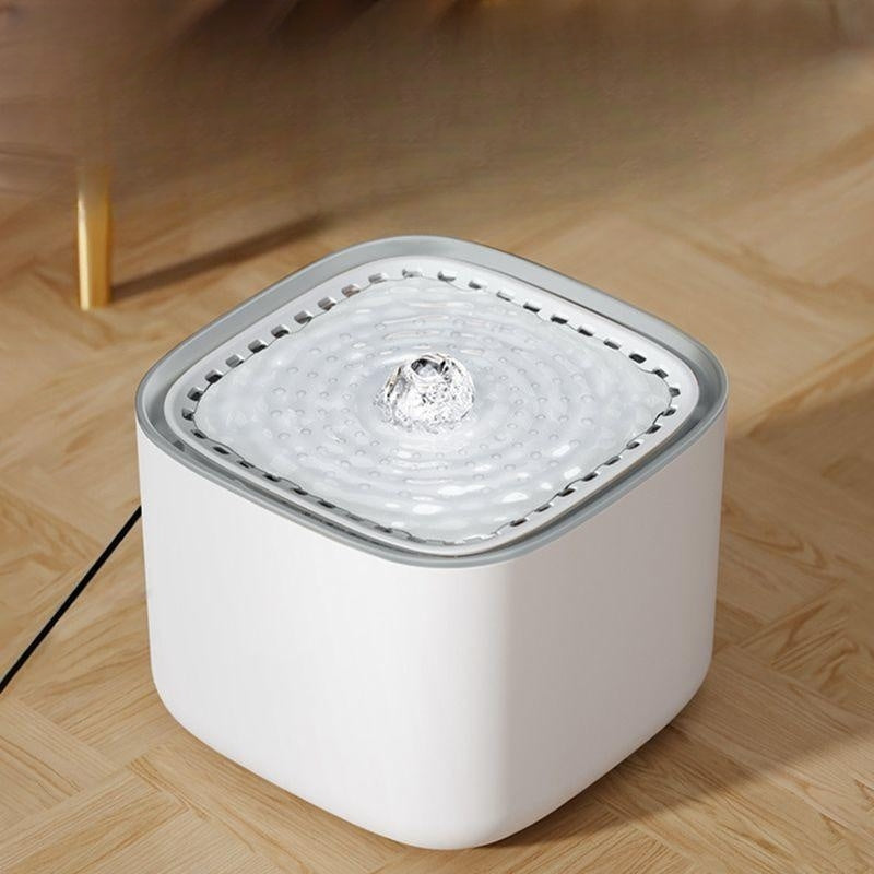 Smart Automatic Pet Water Fountain | Ultra-Quiet Filtered Water Dispenser for Cats & Dogs