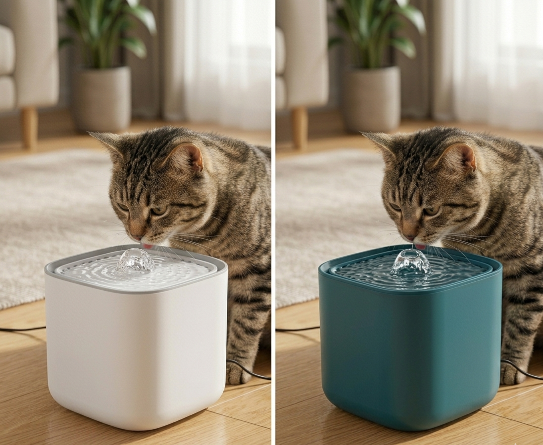 Smart Automatic Pet Water Fountain | Ultra-Quiet Filtered Water Dispenser for Cats & Dogs